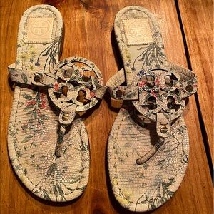 Tory Burch multi color Miller Sandal